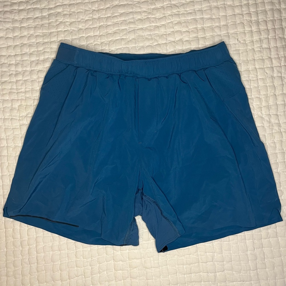 lululemon athletica Blue Athletic Shorts
